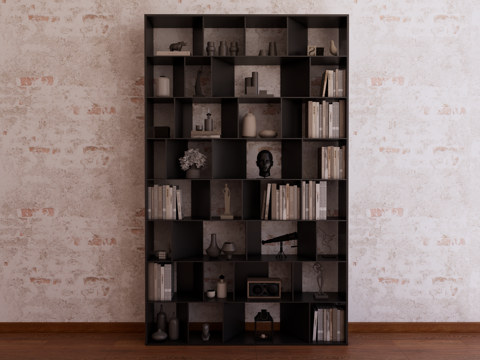 Bookshelf Decorative Rack Storage Rack