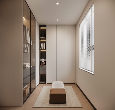 Modern Cloakroom