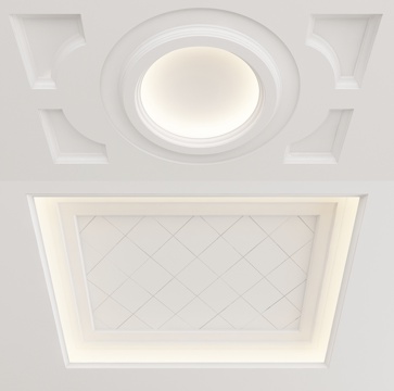 European-style ceiling