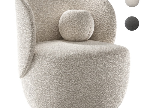 Modern Ellipse armchair