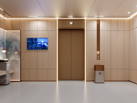 New Chinese Elevator Hall