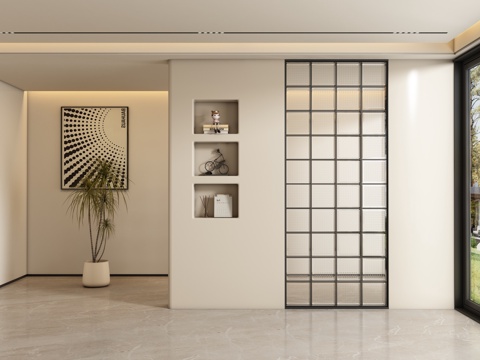 Hallway partition