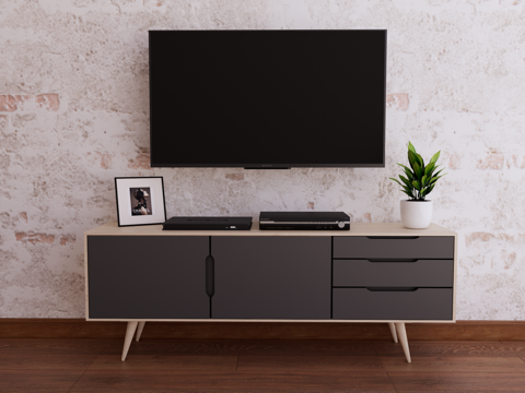 Floor TV Cabinet Decorative TV Cabinet