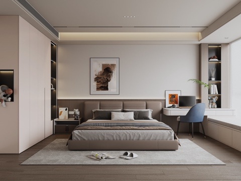 Modern Italian Style Bedroom