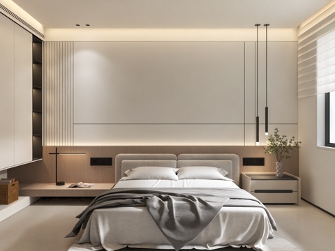 Modern Minimalist Bedroom