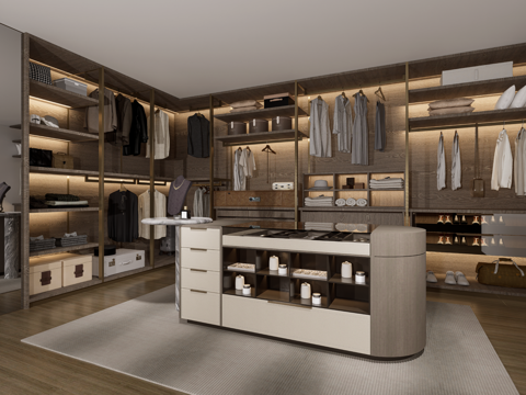 Modern Cloakroom