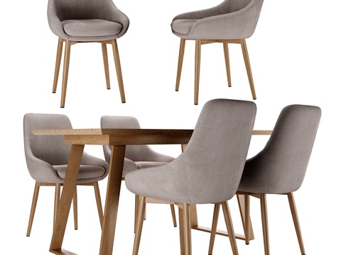 Dining table chair combination