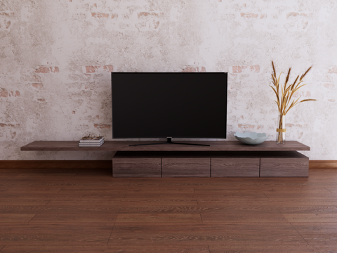 Floor TV Cabinet Decorative TV Cabinet