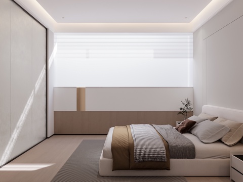 Italian Minimalist Bedroom