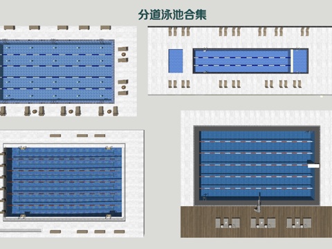 Modern Natatorium Swimming Pool Swimlane Spa Club