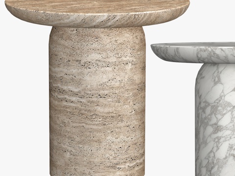 Coffee table stone side table