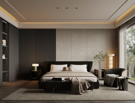 Modern Affordable Luxury Style Home Bedroom Gray Style Bedroom No Master Lamp Bedroom Black and White Grey Bedroom Lounge Chair