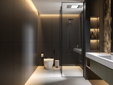 Bathroom Dark Style