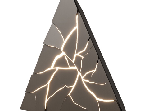 Modern Decorative Light sculpture