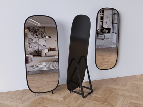 mirror full-length mirror floor mirror decorative mirror