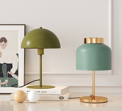 Modern Cream Style Table Lamp Mushroom Small Table Lamp Bedside Lamp