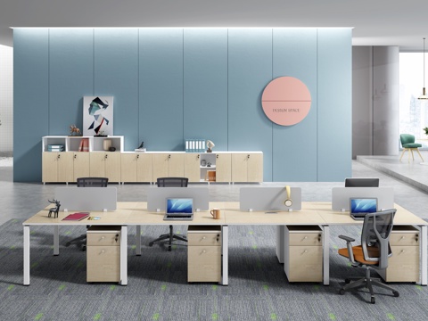 Tooling Office Space Office Office Area Staff Desk and Chair