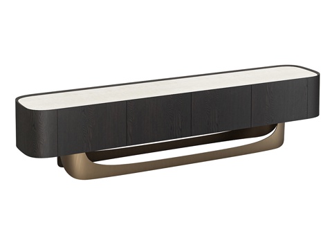 Modern Italian Affordable Luxury Style TV Cabinet