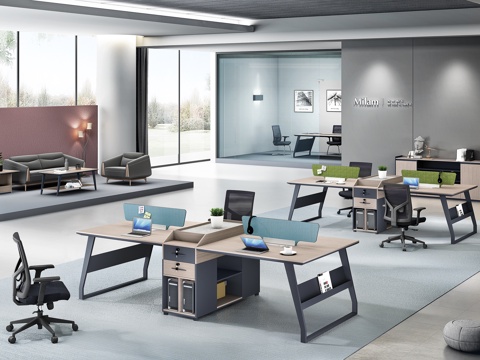 Tooling Office Space Office Office Area Staff Desk and Chair