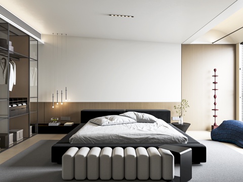 Modern Minimalist Bedroom