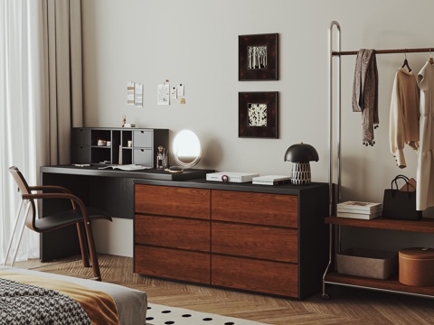 Modern Mid-century Style Dresser