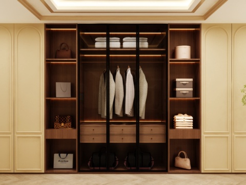 Wardrobe Design Wardrobe Effect Diagram Wardrobe Coat Cabinet Design Coat Cabinet