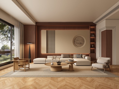 New Chinese Living Room