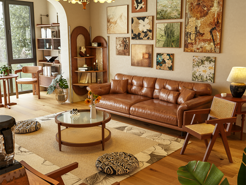 Mid-century Style Living Room