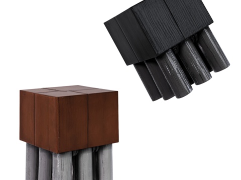 Modern square decoration stool