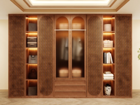 Wardrobe Design Wardrobe Effect Diagram Wardrobe Coat Cabinet Design Coat Cabinet