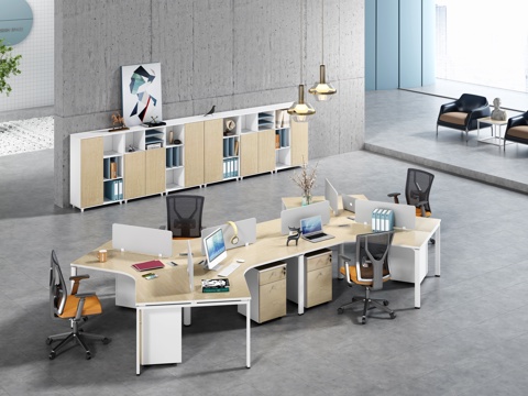 Tooling Office Space Office Office Area Staff Desk and Chair