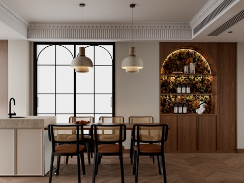 Mid-century Style DiningRoom