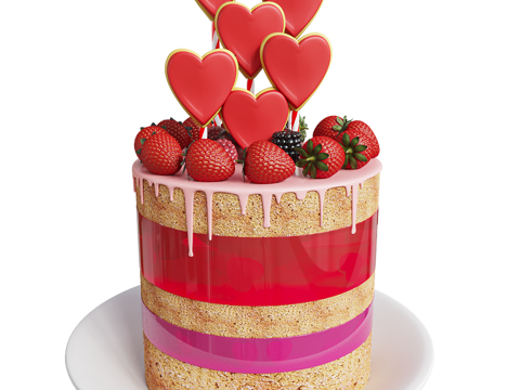 Strawberry Cake