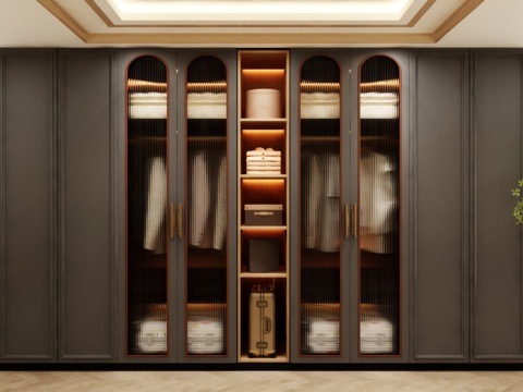 Wardrobe Design Wardrobe Effect Diagram Wardrobe Coat Cabinet Design Coat Cabinet