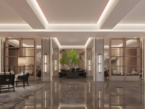 Modern Hotel Lobby Modern Affordable Luxury Style Hotel Lobby Hotel Lounge Hotel Atrium Front Lobby