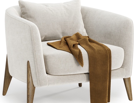 Modern Italian Delray Armchair