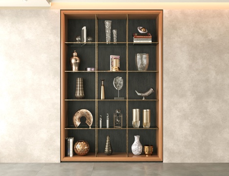 Modern Storage Cabinet Decorative Cabinet Wall