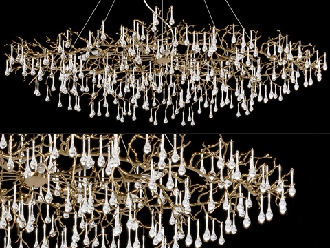 Neo-Chinese Style Affordable Luxury Style Decorative Chandelier