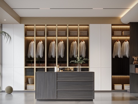 Modern Cloakroom