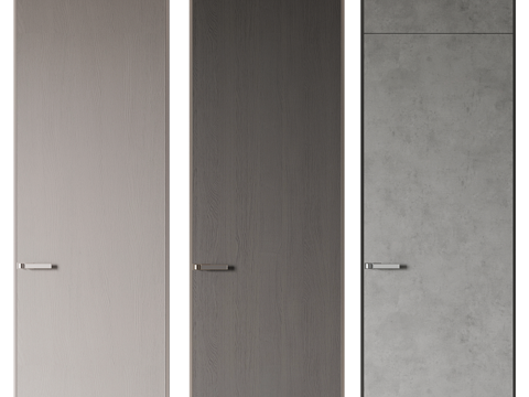 Modern Italian Minimalist Narrow Border Door