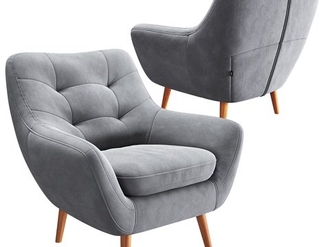 Modern Nordic Vitio Armchair