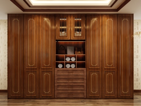 Wardrobe Design Wardrobe Effect Diagram Wardrobe Coat Cabinet Design Coat Cabinet