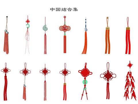 Chinese Knot ConHeart Knot Pendant Decorative Pendant