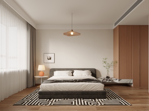 Mid-century Style Bedroom