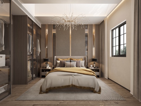 Modern Affordable Luxury Style Bedroom