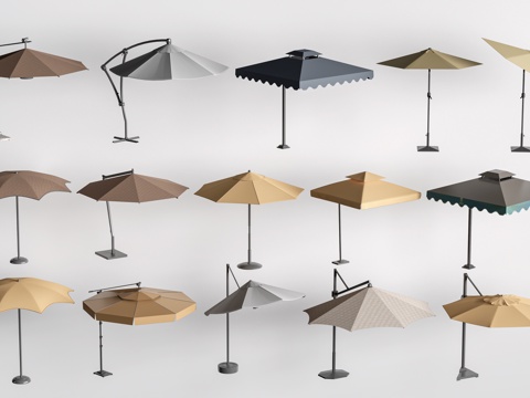 Modern Parasol Outdoor Umbrella Sun Umbrella Folding Umbrella