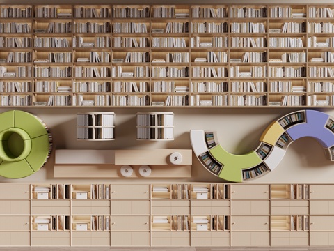 Modern Library Bookcase