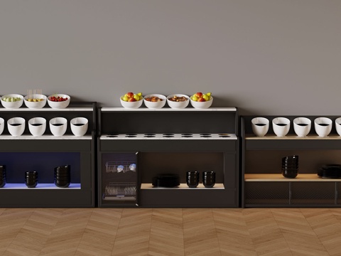 Modern Food Cabinet Small Material Table