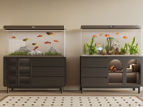 Modern fish tank