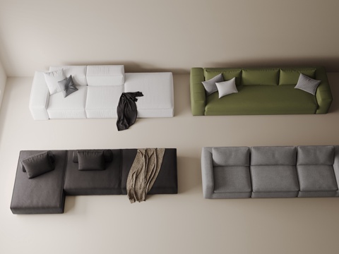 Modern sofa combination